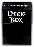 Ultra Pro 80 Card Deck Box - Black
