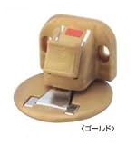 丸喜金属本社 戸当り 樹脂製 フック付MGドアキャッチャー キャッチ機能付き ブラウン P-475 00