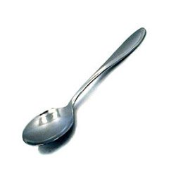 Bouillon Spoon Scroll, (2201SBLF) Category: Stainless Steel Knives