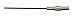 Xcelite 99-66 0.096 x 4 Series 99 Bristol 6-flute Multile Spline Screwdriver Blade