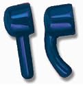 Two Attachments G-spot and Straight Personal Massager Attachments for Hitachi Magic Vibrators