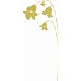 Bellflower Gold Wall Decal