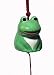 Japanese Ceramic Green Frog Wind chimes #485224