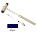 Babinski Buck Reflex Hammer with Babinski Tip by MDF Instruments Direct, Abyss - 1 Ea
