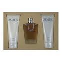 Usher By Usher For Women. Gift Set ( Eau De Parfum Spray 3.4 Oz + Moisture Body Lotion 6.7 Oz + Lather Body Wash 6.7 Oz).