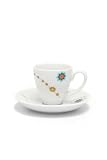La Cafetiere Decadence Espresso Cup & Saucer Set of 4