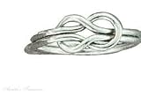 Sterling Silver Slip Knot Thumb Ring