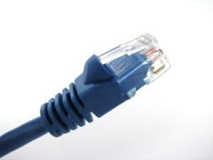 18 Inch Cat5e 350Mhz 24awg UTP Ethernet Patch Cable, Blue CAT5E-18I-BLU