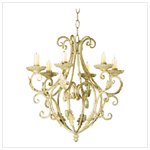 DISTRESS IRON CANDELIER