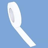 1' X 60 yds. Vinyl Marking Tape (White) - Quantity of 12
