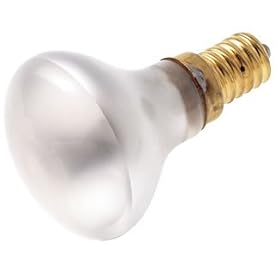 Satco S3396 - 40 Watt R14 Flood Light Bulb, European Base
