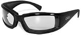 Stray Cat Stylish Padded Hunting Shooting Safety Glasses with Clear Lenses