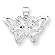 Sterling Silver Butterfly Pendant