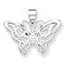 Sterling Silver Butterfly Pendant