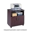 Safco 1850MH - Laminate Machine Stand w/Open Compartment, 28-1/8w x 19-3/4d x 30-1/2h, Mahogany