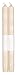 Entertaining with Caspari Candles, 10-Inch Crown, Dripless, Smokeless, Box of 12, Ivo...