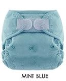 Blueberry Diaper Coveralls - Hook/Loop - Mint Blue