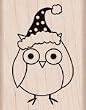 Santa Owl by Hero Arts