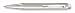 Caran D'ache Ecridor XS Arlequin, Silver Plated/Rhodium Coat .5mm Pencil - CA-404306