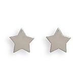 Stainless Steel Star Stud Earrings
