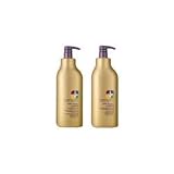 Pureology Nanoworks Shampoo & Conditioner Liter, 33.8 oz. each, Free Pumps