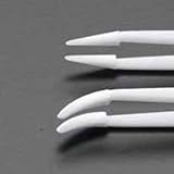 エスコ 118mm/P2A精密用ピンセット(デルリン製) EA595AM-1