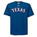 Texas Rangers Official Wordmark Short Sleeve T-Shirt (X-Large)