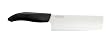 Kyocera Revolution Series 6-Inch Nakiri Vegetable Cleaver, White Blade