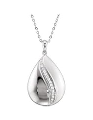 CleverEve Designer Series Inspirational Blessings Sterling Silver Our Fathers Comfort Pendant Necklace w/ 18" Chain, Gift Box, Poem & Verse from Scripture