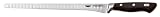 Paderno World Cuisine 11 7/8 Ham Slicing Knife, Scalloped with Forged Blade