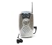 AM/FM POCKET RADIO WITH BUILT-IN SPEAKER & EARBUDS by SENTRY