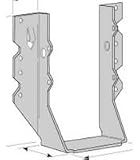 USP LUMBER CONNECTORS SUH44 FACE MOUNT HANGER 16 GAUGE (PACK OF 50)