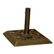 DC America UBP14181-BR Square Cast Stone Umbrella Base, Made from Rust Free Composite... by 
