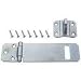 6 ZINC ADJ STAPLE SAFETY HASP