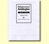 Ridgewood Analogies, Book Three, Answer Key