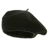 Wool Beret - Black