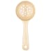 Carlisle 432906 Beige 8-1/4-Inch Measure Misers Short Perforated Spoon with Green Color Coding (Case of 12)