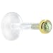 16 Gauge 1/4" Solid 14KT Yellow Gold 2mm Genuine Labradorite Bioplast Push in Monroe