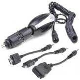 Wireless Gear 4CC855 DC In Car Power Adapter for All LG Cell Phones Blk Sil Also Charges Micro USB Devices!