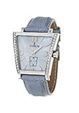 Corum 106-406-47-011 Trapeze Blue Mother-of-Pearl Dial Leather Women's Watch