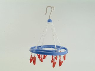 Bakaware L30 Round Plastic Peg Dryer 13 Pegs