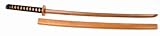 Bokken w/Cord Wrapped Handle & Wood Scabbard 40