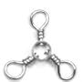 Eagle Claw Tackle 3 Way Swivel Black 12 per pk Size 1 #01252-001