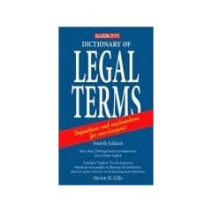 Dictionary of Legal Terms