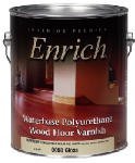 True Value Mfg Company 0010-GAL Enrich Water Base Varnish & Floor Finish Satin - Gallon (Pack of 2)