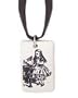Alice in Wonderland Alice Porcelain & Satin Ribbon Necklace
