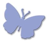 Paper Shapers Whale of a Punch Butterfly Punch PSPWP28