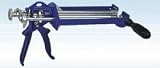 Wellmade Tool 3338 Dual Cartridge Caulking Gun - Hand Operated - 300 ml capacity