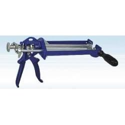 Wellmade Tool 3338 Dual Cartridge Caulking Gun - Hand Operated - 300 ml capacity by Wellmade Tool