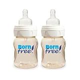 Born Free Twin Pack Wide Neck Bottles